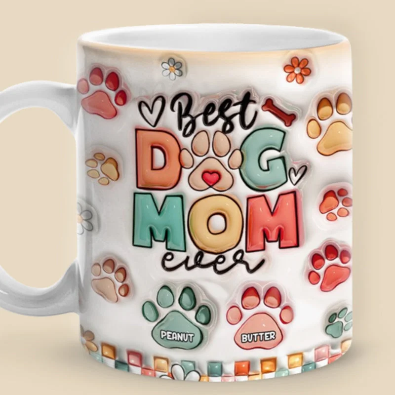 Only My Dogs Know Me Well - Dog & Cat Personalized Custom 3D Inflated Effect Printed Mug - Christmas Gift For Pet Owners, Pet Lovers