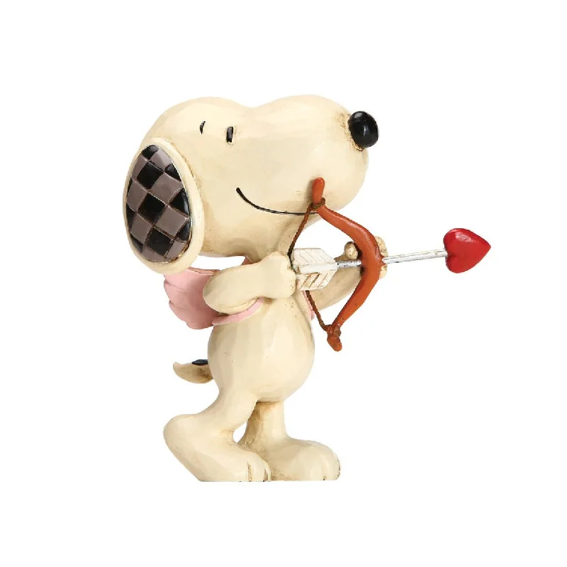 Peanuts by Jim Shore <br> Valentines Mini Cupid Snoopy