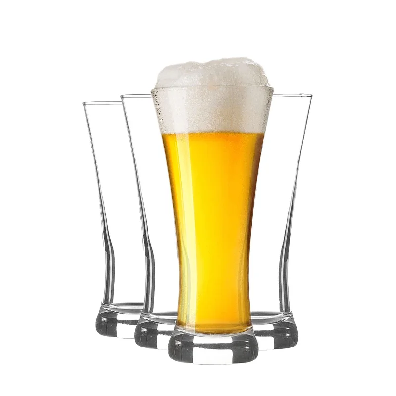 380ml Pilsner Beer Glasses - Pack of Four - By Rink Drink