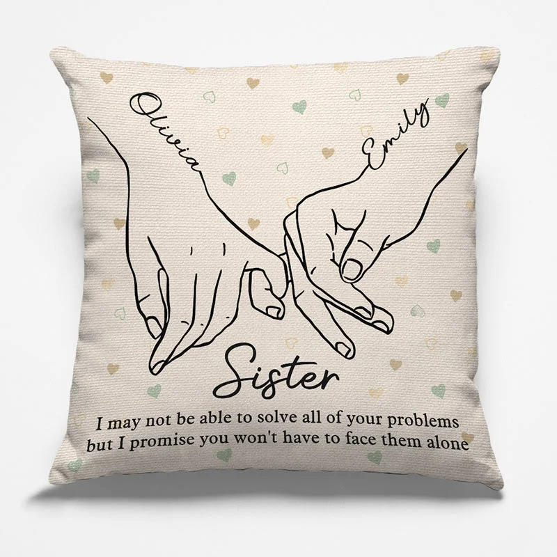 We Are Best Friends Forever - Bestie Personalized Custom Pillow - Christmas Gift For Best Friends, BFF, Sisters